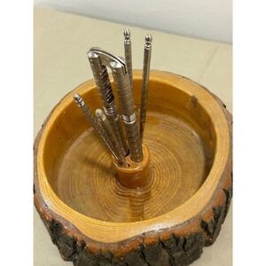 Nut cracker bowl set